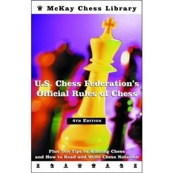 USED Book - Official Rules of Chess: Fourth Edition by U.S. Chess Federation (Paperback) - english