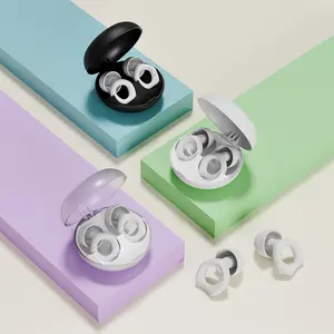 Silicone Ear Plugs - 25dB Powerful Sound Insulation, Noise Reduction for Sleeping, Anti-Snoring, Water-Resistant for Swimming