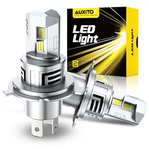 【Best Value】For 1992-2003 Honda civic LED Headlight Bulbs-H4 9003 High/Low Beam LED Bulbs, 48000LM insane Brightness,6500K White,60,000Hrs Long Service Life with Cooling Fans,CANBUS Ready,No Flickering,Pack of 2
