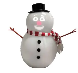 ANIMAT3D FrostByte Talking Animated Blink Snowman with Built in Projector & Speaker Plug'n Play Dancing Led Led Lights
