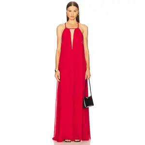 Michael Costello x REVOLVE Syrie Gown in Red