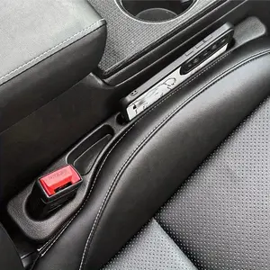2pc car seat gap filler organizer waterproof car seat gap plug strip