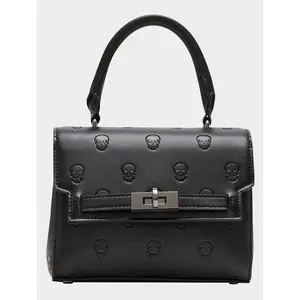 Betsey Johnson SKULLICIOUS TOP HANDLE BLACK