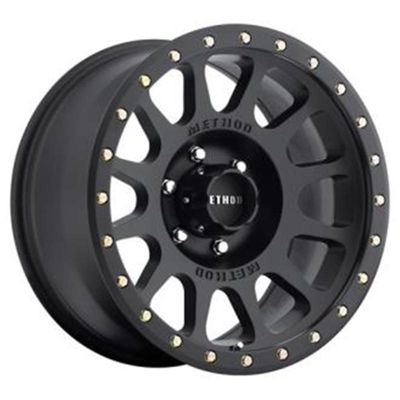 Method Race Wheels  17 x 8.5 in. NV 6 on 135 Bolt Pattern 4.75 in. Back Space, Matte Black