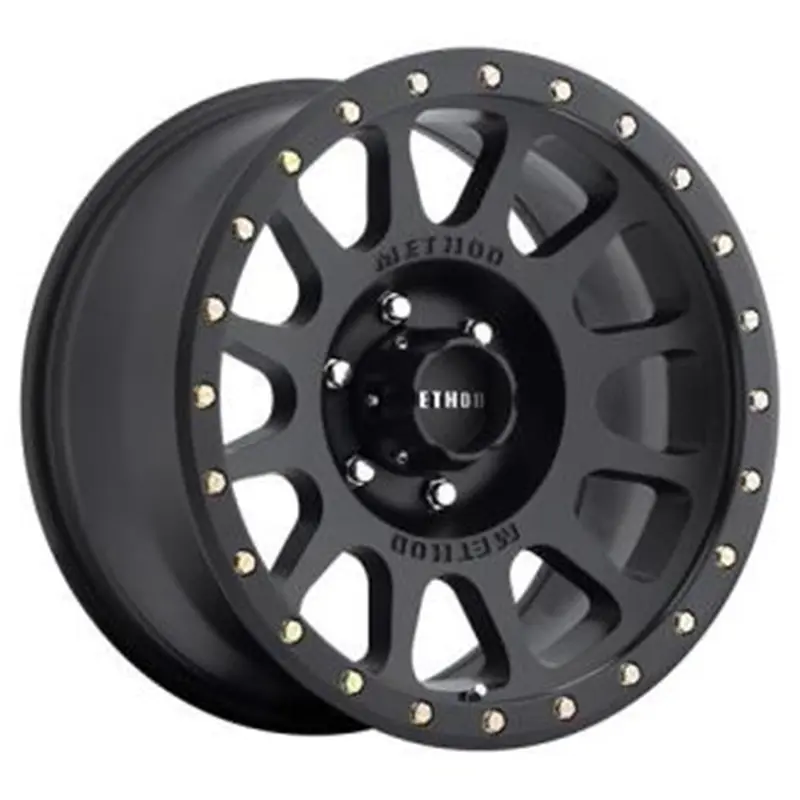 Method Race Wheels  17 x 8.5 in. NV 6 on 135 Bolt Pattern 4.75 in. Back Space, Matte Black