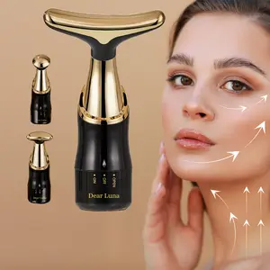 3 attachments Facial and Neck Massager, Beauty Device, Neck Massager, Mother's day gift, Gift for women, spring sales, beauty tools Comfort