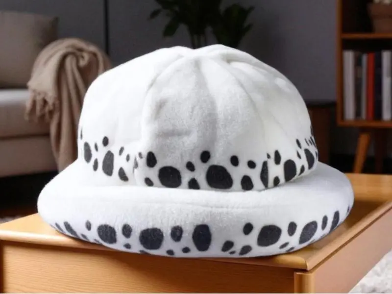 Trafalgar D. Law Cosplay Hat - One Piece Anime Heart Pirates Captain Cosplay Hat Costume Worst Generation One Piece Costume Cap Mens Clothing