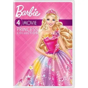 Barbie: 4-Movie Princess Collection  [DVD Video Disc] Boxed Set
