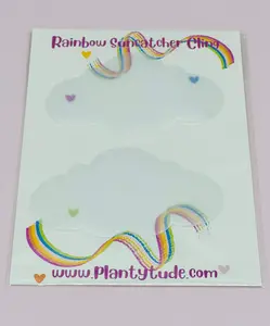 Clouds Rainbow Suncatcher Cling