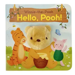 Winnie-The-Pooh Hello, Pooh Puppet Book -- Cottage Door Press, Board Book