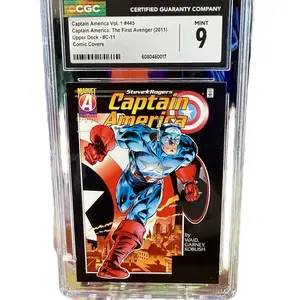 BRAND NEW 11 Upper Deck Captain America Comic Cover Insert Card #C-11 CGC