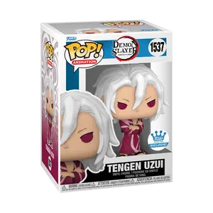 Funko Pop! Demon Slayer - Tengen Uzui (Kimono) #1537 Exclusive (Sticker may vary) Collectible Pop Vinyl Figure