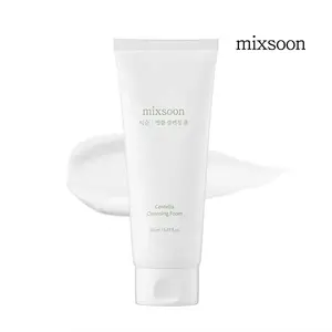 mixsoon Centella Cleansing Foam - 5.07 fl.oz/150ml Low pH Gentle Foam-Based Facial Cleanser with Salicylic Acid, Sensitive Skin-Friendly, Hydrating Soothing Selfcare Beauty Product