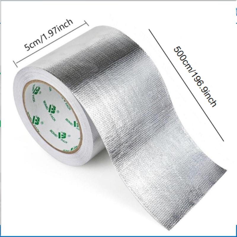 Super Strong Adhesive Waterproof Tape Roll, Self-Adhesive Roof Crack Repair Material, High Adhesion, Heat Resistant, Butyl Rubber, One Roll