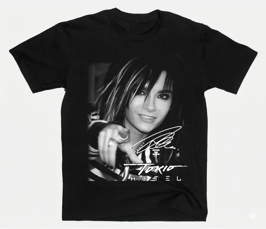 Tokio Hotel Classic Band Graphic T Shirt Gift For Fans