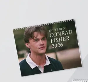 Conrad Fisher Wall Calendar 2026, Team Conrad Summer Vibes, Cousins Beach Aesthetic, Romantic TV Show Merch
