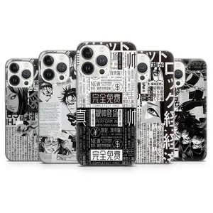 Manga Lover Phone Case - Japanese Anime Newsprint Gift Art Cover for iPhone