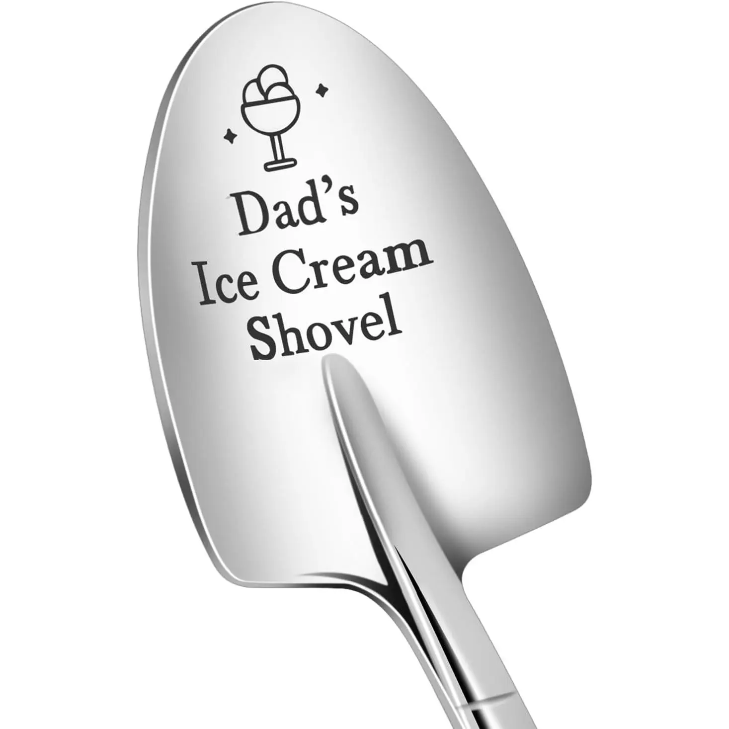 Dad Gifts for Fathers Day, Fathers Day Gifts for Dad, Dads Ice Cream Shovel, Birthday Gifts for Dad,  Gifts for Men, Funny Fathers Gifts from Daughter Son, Cute Ice Cream Shovel