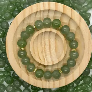 Jade colored beads