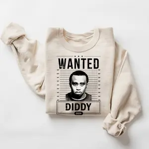 Wanted Diddy Shirt, Diddy Shirt, Wanted P.Diddy Shirt, 2024 Shirt, Police Mugshot Photo Of Diddy Shirt, Diddy Sweatshirt, Oversized Shirt
