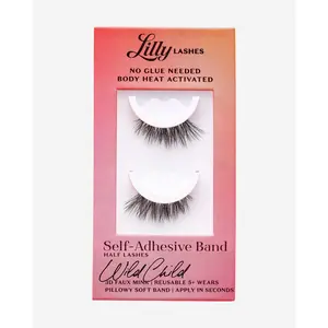 WildChild Half Lash 3D Faux Mink Self-Adhesive False Eyelashes WildChild Half Lash 3D Faux Mink Self-Adhesive False Eyelashes