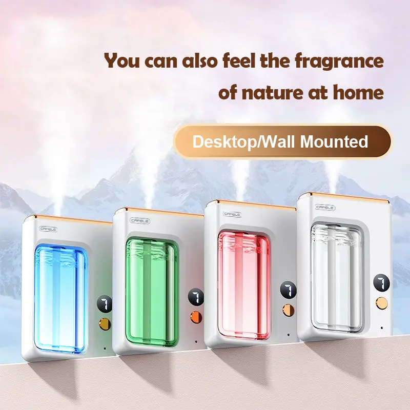 Portable Waterless Essential Oil Diffuser, USB Rechargeable, One-Button On/Off, 7-Level Mist Adjustment, Rich Aroma, Silent Spray, Suitable for Women, Ideal for Birthday, Holiday, And Home Heating Gifts, Creating Premium Home Fragrance