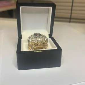 Championship Ring pop off top with Custom Case