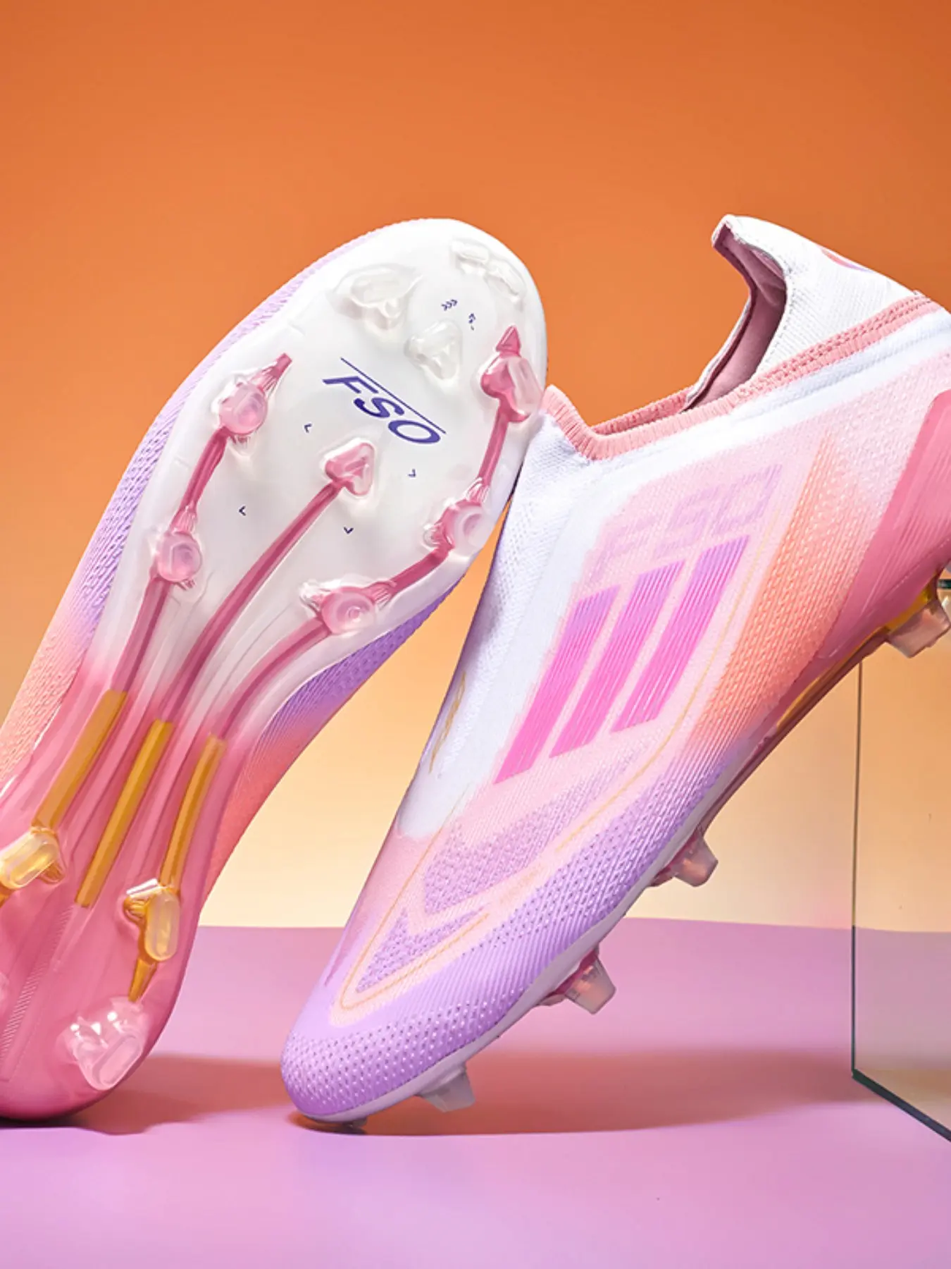Unisex Anti-Ankle Roll Sports Football Shoes, Professional Protection, Long Studs, Anti-Twist Structure, Natural Grass Match