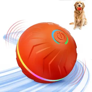 Smart Interactive Dog Toy, Interactive Training Ball, Automatic Moving Bouncing Rotating Ball, Automatic Rolling Ball, Sensory Stimulation for Small Medium Large Dogs