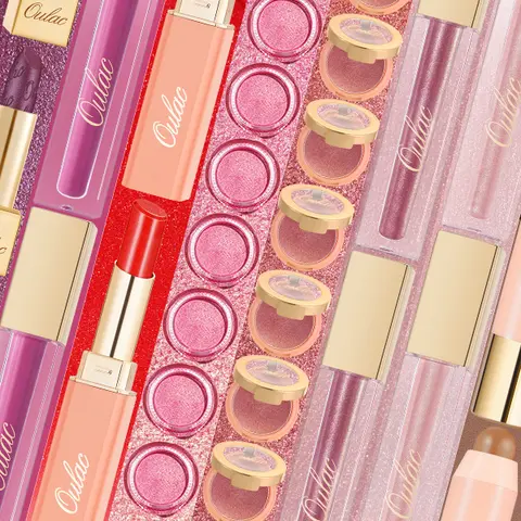 OULAC Cosmetics Lipstick/Blush/Eyeshadow for Women Makeup Vegan & Gluten Free