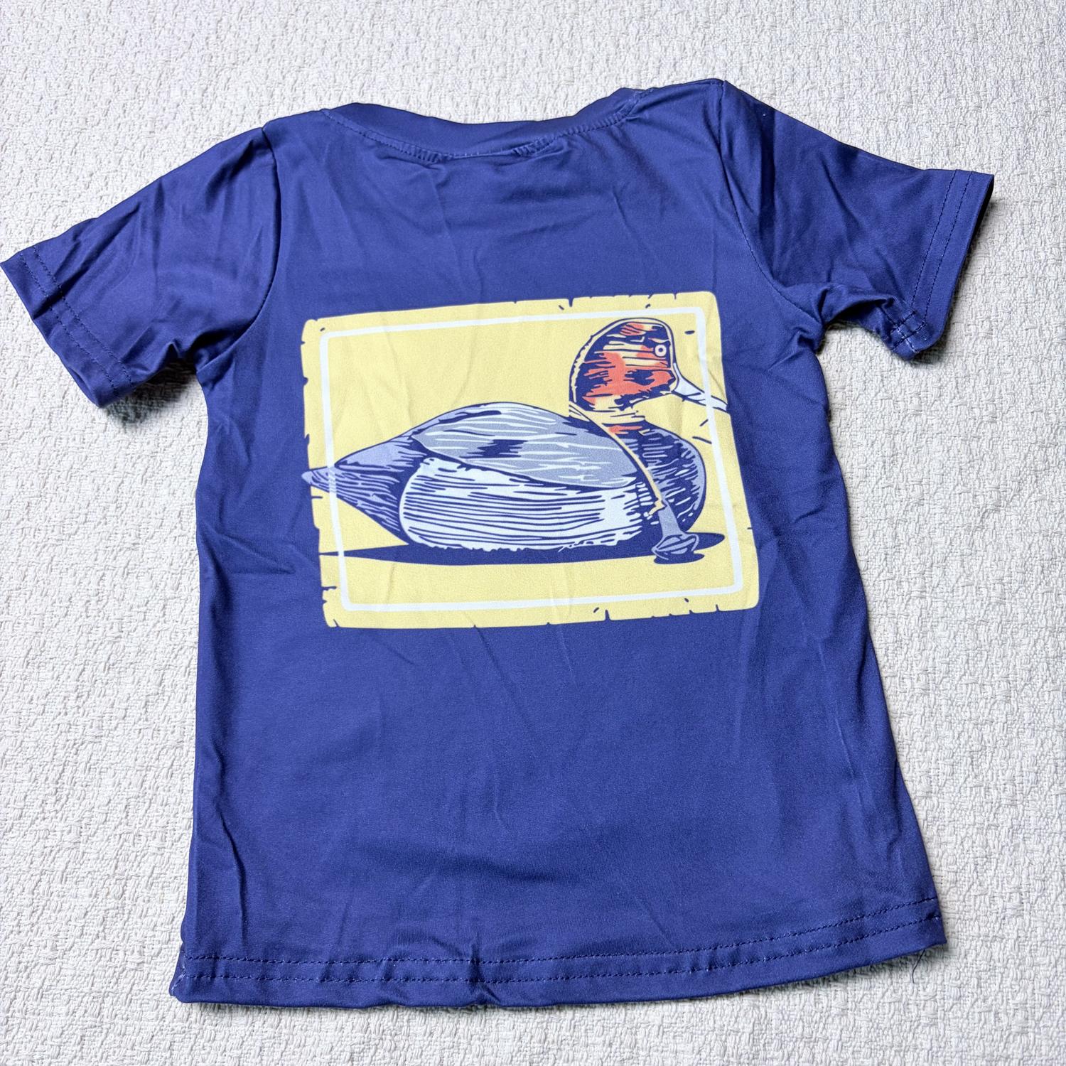4 Styles Hunting Themed Toddler Tees | Duck & Dog Graphic Shirts