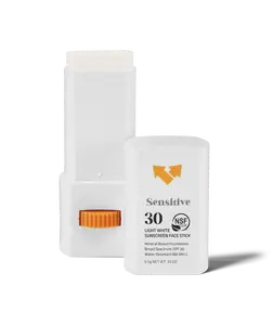 Sensitive Light White Sunscreen Face Stick SPF 30