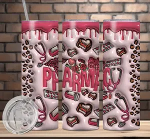 Pharmacy 20 oz Stainless Steel Tumbler