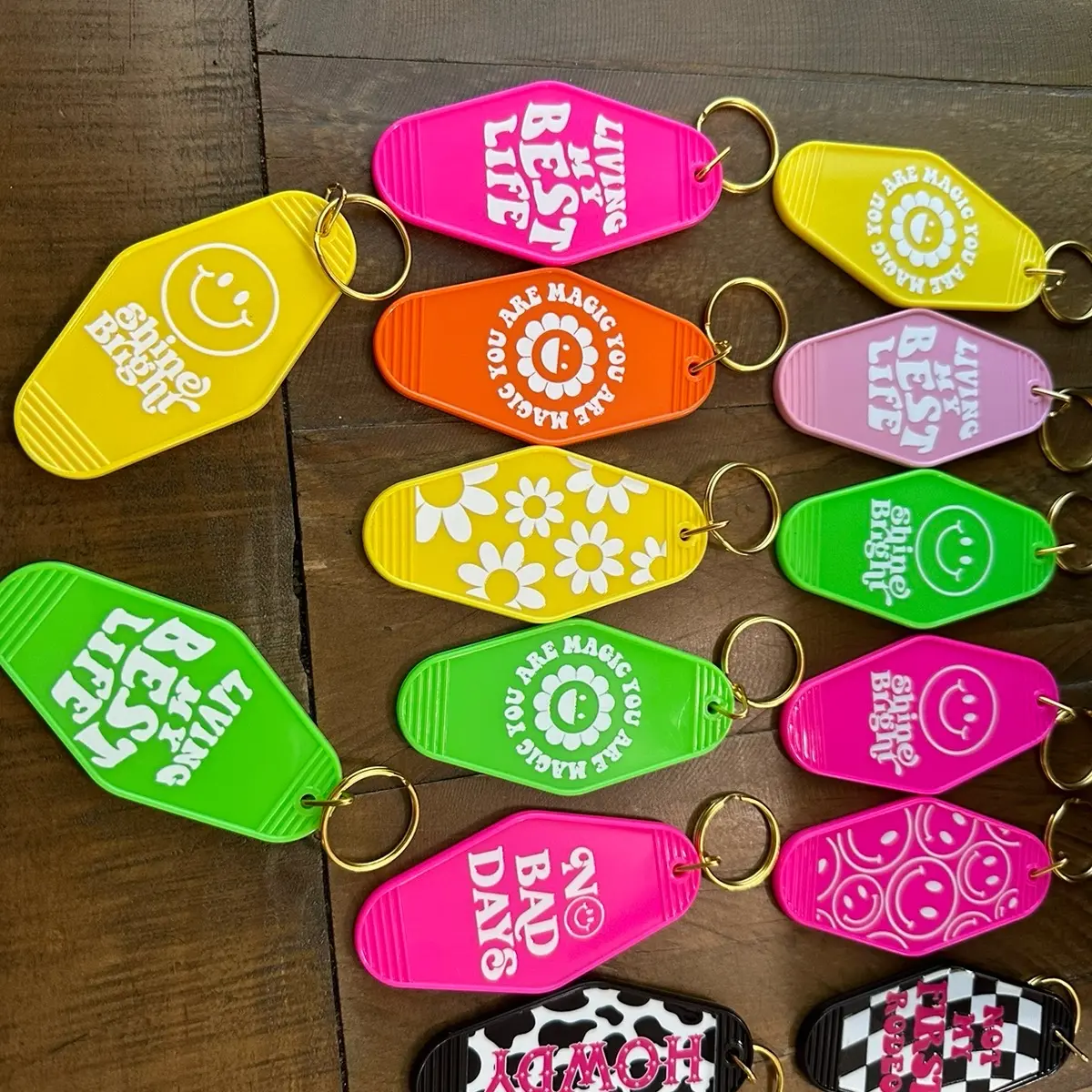 Motel Keychains