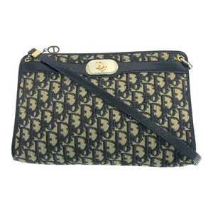 Pre-owned Dior Canvas Shoulder Bags Trotter Leather Shoulder Bag
