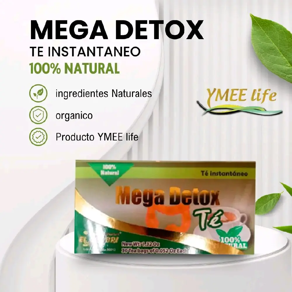 Mega Detox Té – 100 % Natural, 30 count
