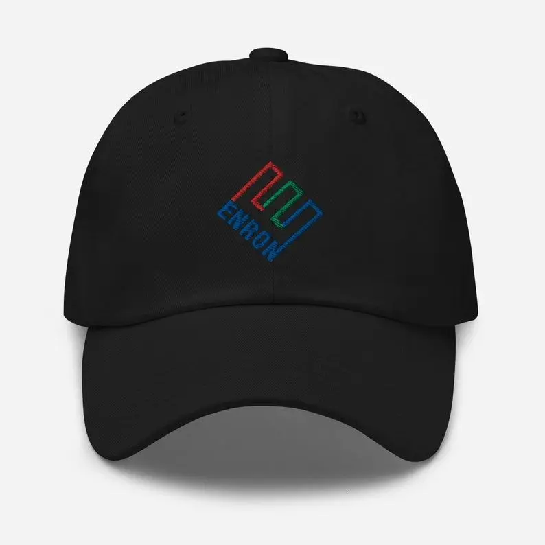 ENRON Dad hat | ENRON hat | Enron Accounting Merch | Enron Gift Hat | Enron Accounting 2001 Gift | Wall Street Merch