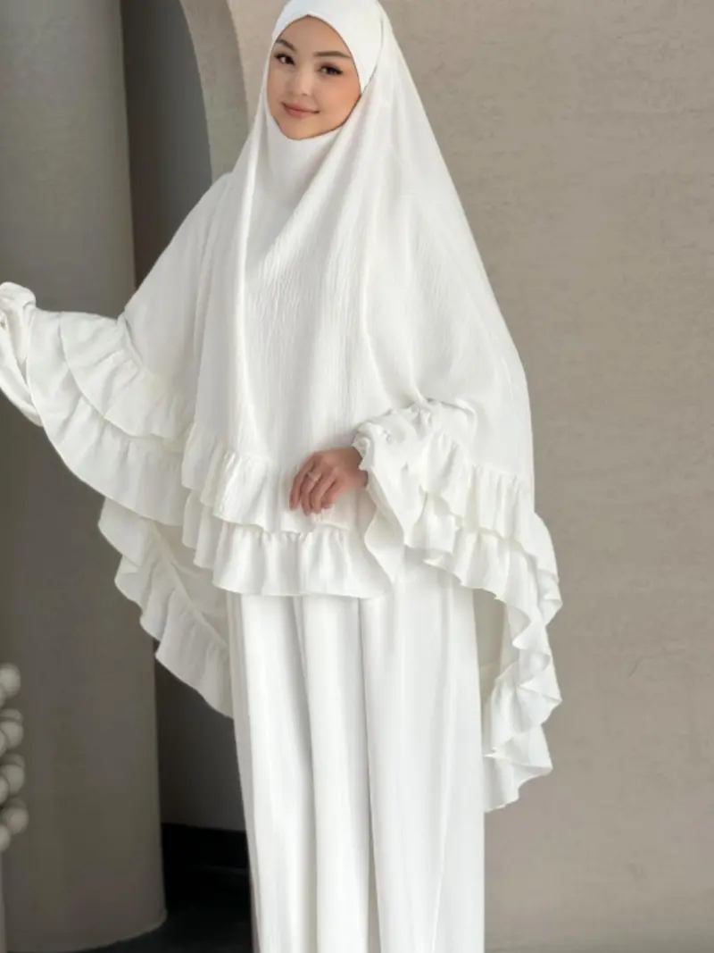 fitted lace wedding dress Women Long Dress Muslim Hijab One Piece Solid Color Long Maxi Dress, Green  : Amazon.com.be: Fashion