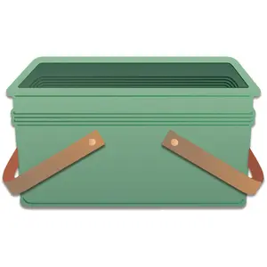 Honey Bee Stamps - Honey Cuts - Vintage Picnic Basket