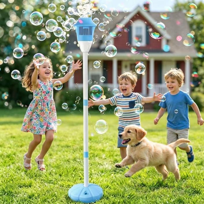 Automatic Bubble Machine for Kids