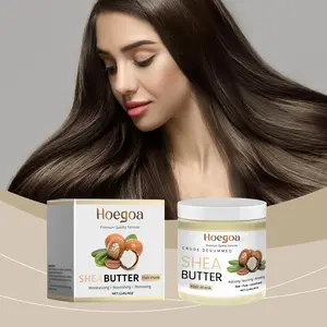 Shea Butter Hair Mask Hydrolyzed Collagen, Nourishing Hydrating Moisturizing Treatment, Deep Conditioning Scalp Care, Enhances Shine & Strength