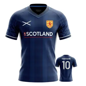Scotland 3D Football Jersey WC 2026 Fan Shirt Unisex Soccer Sports Jersey