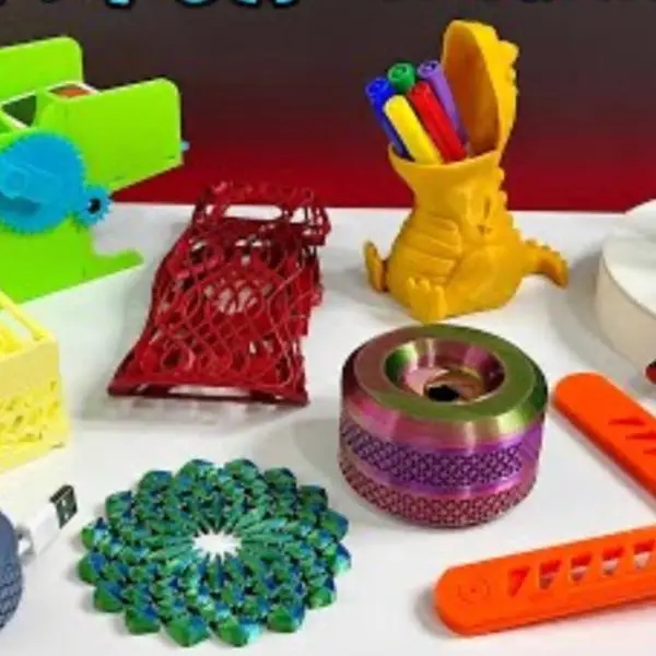 Build a Box of 3D Prints Up to $50 - Creative 3D Printing Collection with Various Designs and Colors