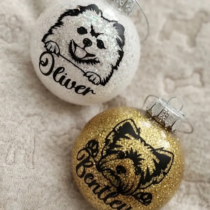 Customized Hanging Ornaments, Festive Decor for Christmas Occasion, Personalized