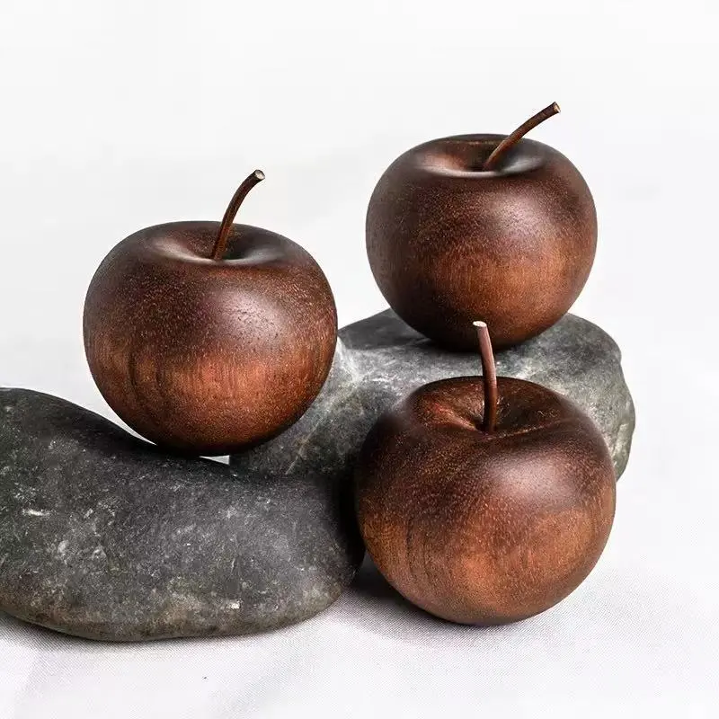 Ebony Apple (Set of Three) in Decorative Bag Packa