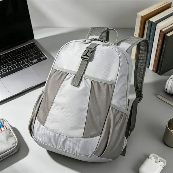 Multi functional waterproof backpack with large capacity, suitable for business, leisure, mountain climbing, travel, and laptop carrying, outdoor leisure folding backpack