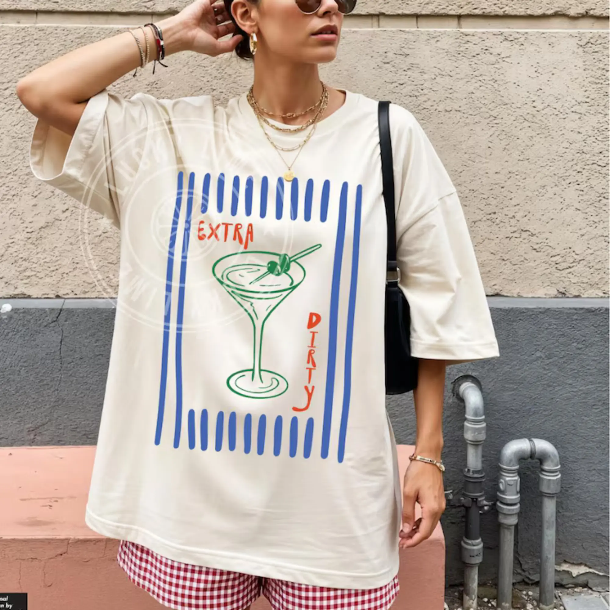 Extra Dirty Martini Shirt, Old Money Aesthetic Shirt, Martini Tshirt, Cocktail Shirt, Funny Drinking Shirt, Preppy Summer Tee, Vacation Top