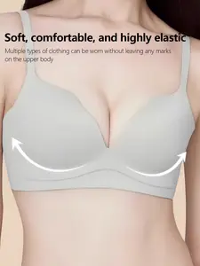 Self-Adhesive Chest Padding for Swimwear, Thick Silicone Inserts for Bikinis & Bras, Enhances Bust Shape, Perfect for All Seasons, Underwear