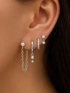 Women's Elegant Earrings Set, Trendy Exquisite Dangle Earrings Set, Earring Stacking Set, Chic Gorgeous Jewelry As Gift for Girlfriend#Fashionweek#Fallfreshness