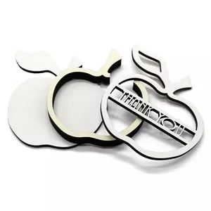 Sublimation 3 layer apple shape Photo Frame
